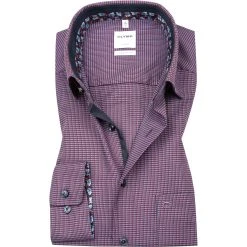 OLYMP Luxor Comfort Fit 1031/64/86 Hemd, Baumwolle, Granat gemustert, Granat
