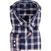 Tommy Hilfiger Hemd MW0MW20831/0KP Slim Fit, Baumwolle, Blau kariert , Blau