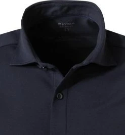 OLYMP Level Five Body Fit 69EL 2006/89/18 Hemd, Jersey geruchshemmend, Extra langer Arm, Marineblau, Marine -hemdenverkauf 376674 norm2