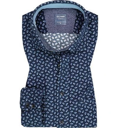 OLYMP Casual Modern Fit 4062/84/18 Hemd, Cord, Marineblau gemustert, Marine 2 OLYMP Casual Modern Fit 4062/84/18 Hemd, Cord, Marineblau gemustert, Marine – Bild 2