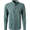 Tommy Hilfiger Hemd MW0MW20553/0H7 Slim Fit, Bio Baumwolle, Grün gemustert, Grün