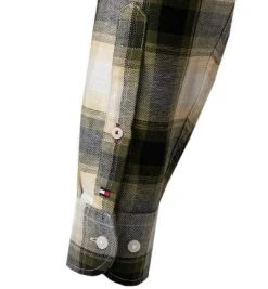 Tommy Hilfiger Hemd MW0MW20461/0N1 Regular Fit, Baumwolle-Leinen, Olivgrün kariert, Oliv 13 Tommy Hilfiger Hemd MW0MW20461/0N1 Regular Fit, Baumwolle-Leinen, Olivgrün kariert, Oliv -hemdenverkauf 376685 norm5