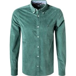 Tommy Hilfiger Hemd MW0MW20456/MB5 Slim Fit, Cord, Grün
