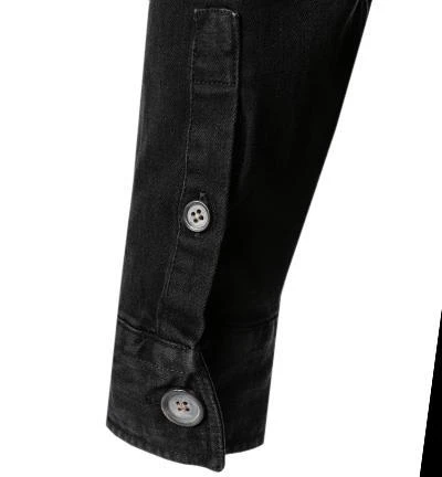 Strellson Hemd Nile 30028369/001 Overshirt, Baumwolle, Schwarz 4 Strellson Hemd Nile 30028369/001 Overshirt, Baumwolle, Schwarz – Bild 4