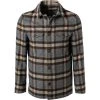 Daniel Hechter Overshirt 15844/112010/920 Flanell, Grau-beige kariert, Grau