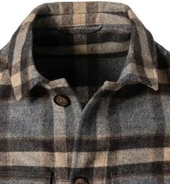 Daniel Hechter Overshirt 15844/112010/920 Flanell, Grau-beige kariert, Grau -hemdenverkauf 376780 norm2