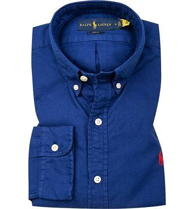 Polo Ralph Lauren Hemd 710804257/022 Slim Fit, Baumwolle, Dunkelblau 2 Polo Ralph Lauren Hemd 710804257/022 Slim Fit, Baumwolle, Dunkelblau – Bild 2