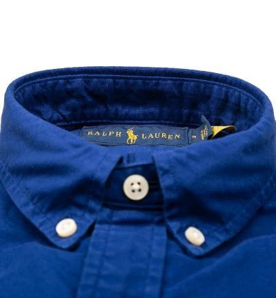 Polo Ralph Lauren Hemd 710804257/022 Slim Fit, Baumwolle, Dunkelblau 3 Polo Ralph Lauren Hemd 710804257/022 Slim Fit, Baumwolle, Dunkelblau – Bild 3