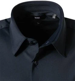 BOSS Hemd Hank 50459929/404 Slim Fit, Mikrofaser, Nachtblau 7 BOSS Hemd Hank 50459929/404 Slim Fit, Mikrofaser, Nachtblau -hemdenverkauf 376824 norm2
