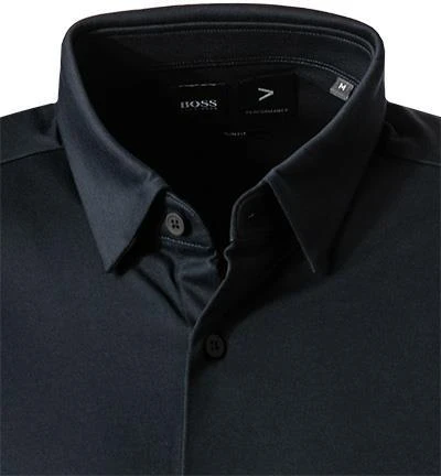 BOSS Hemd Roan 50458367/404 Slim Fit, Jersey, Navy 3 BOSS Hemd Roan 50458367/404 Slim Fit, Jersey, Navy – Bild 3