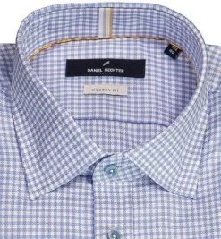 Daniel Hechter Hemd 60249/100589/620 Modern Fit, Baumwolle, Hellblau gemustert, Hellblau -hemdenverkauf 376836 norm2