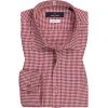 Daniel Hechter Hemd 60249/100589/380 Modern Fit, Baumwolle, Rot gemustert, Rot