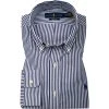 Polo Ralph Lauren Hemd 710798110/001 Custom Fit, Baumwolle, Navy-weiß gestreift, Navy-weiß