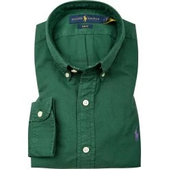 Polo Ralph Lauren Hemd 710804257/003 Slim Fit, Baumwolle, Grün