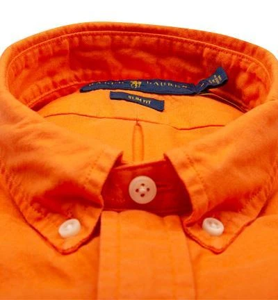 Polo Ralph Lauren Hemd 710804257/024 Slim Fit, Baumwolle, Orange 3 Polo Ralph Lauren Hemd 710804257/024 Slim Fit, Baumwolle, Orange – Bild 3