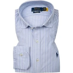 Polo Ralph Lauren Hemd 710844569/001 Oxford, Blau-weiß gestreift, Blau-weiß