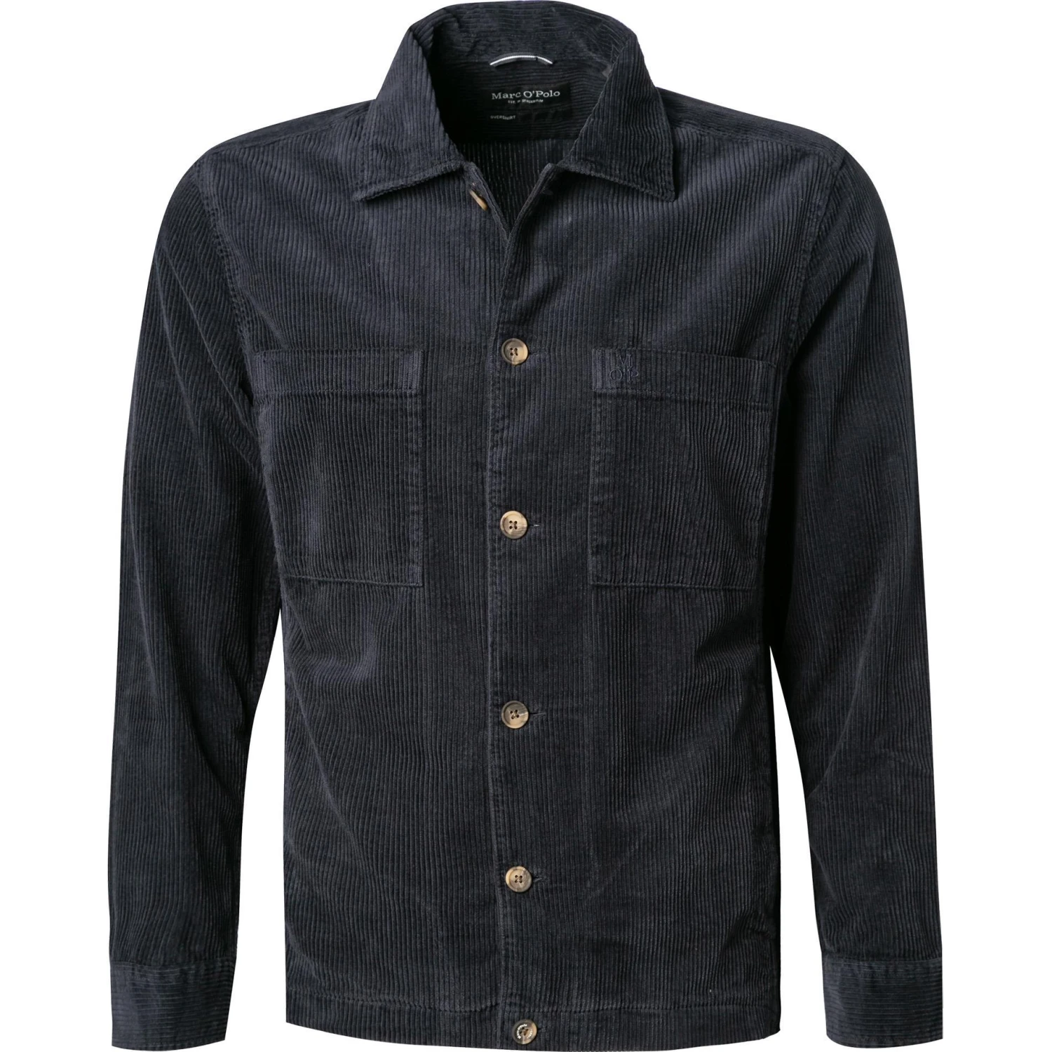 Marc O'Polo Overshirt 128 7222 42120/896 Cord, Nachtblau 1 Marc O'Polo Overshirt 128 7222 42120/896 Cord, Nachtblau