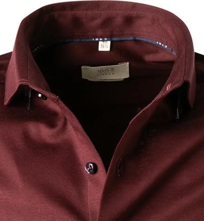 ETERNA Hemd 2159/YS82/67/58 Slim Fit, Jersey CO2-Neutral, Rot 3 ETERNA Hemd 2159/YS82/67/58 Slim Fit, Jersey CO2-Neutral, Rot – Bild 3