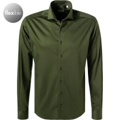 ETERNA Hemd 2159/JS82/48 Modern Fit, Jersey CO2-Neutral, Grün