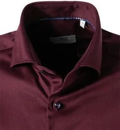 ETERNA Hemd 2159/JS82/58 Modern Fit, Jersey CO2-Neutral, Aubergine, Rot -hemdenverkauf 377277 norm2