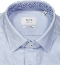 ETERNA Hemd 2338/XS5P/12 Modern Fit, Twill CO2-Neutral, Hellblau meliert, Hellblau -hemdenverkauf 377278 norm2