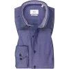 ETERNA Hemd 2338/XS5P/18 Modern Fit, Twill CO2-Neutral, Dunkelblau meliert, Dunkelblau