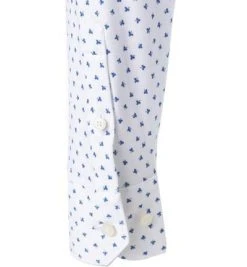 DESOTO Hemd Kent 47028-3/151 Jersey, Weiß-blau gemustert, Weiß-blau -hemdenverkauf 377394 norm3