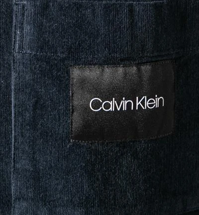 Calvin Klein Hemd K10K107512/DW4 Overshirt, Regular Fit, Cord, Navy 4 Calvin Klein Hemd K10K107512/DW4 Overshirt, Regular Fit, Cord, Navy – Bild 4