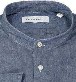 BALDESSARINI Hemd B3 10002.3054/6015 Baumwolle, Jeansblau meliert, Jeansblau -hemdenverkauf 377402 norm2
