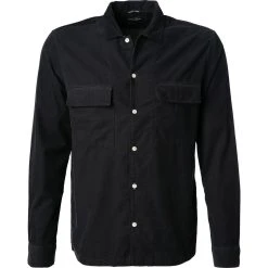 Marc O'Polo Hemd 129 7233 42194/991 Overshirt, Regular Fit, Cord, Anthrazit