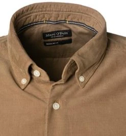 Marc O'Polo Hemd 129 7233 42180/745 Regular Fit, Bio Baumwolle, Beige -hemdenverkauf 377684 norm2