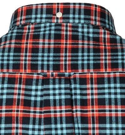 Gant Hemd 3016970/805 Regular Fit, Baumwolle, Dunkelblau-orange kariert, Dunkelorange 5 Gant Hemd 3016970/805 Regular Fit, Baumwolle, Dunkelblau-orange kariert, Dunkelorange – Bild 5