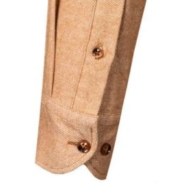 Daniel Hechter Hemd 60350/112600/440 Regular Fit, Flanell, Haselnuss meliert, Haselnuss -hemdenverkauf 377744 norm3