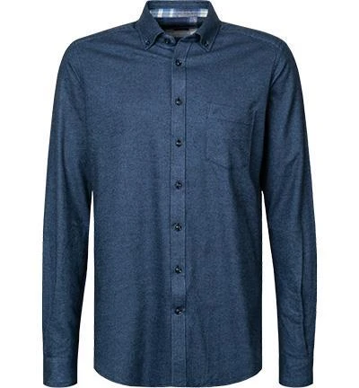 Daniel Hechter Hemd 60350/112600/680 Regular Fit, Flanell, Navy meliert, Navy 2 Daniel Hechter Hemd 60350/112600/680 Regular Fit, Flanell, Navy meliert, Navy – Bild 2