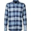 Daniel Hechter Hemd 60350/112601/650 Regular Fit, Flanell, Kornblumenblau kariert, Kornblumen