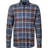Daniel Hechter Hemd 60350/112602/680 Regular Fit, Flanell, Navy-haselnuss kariert, Navy