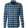 OLYMP Casual Modern Fit 4072/84/15 Hemd, Baumwolle, Blau kariert, Blau