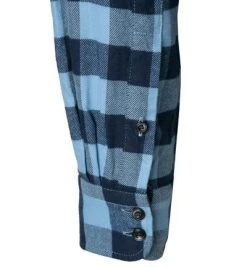 OLYMP Casual Modern Fit 4072/84/15 Hemd, Baumwolle, Blau kariert, Blau -hemdenverkauf 377793 norm3