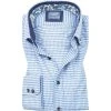 OLYMP Casual Modern Fit 4074/84/11 Hemd, Bio Baumwolle, Bleu gemustert, Bleu