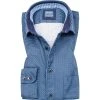 OLYMP Casual Modern Fit 4080/84/15 Hemd, Bio Baumwolle, Blau gemustert, Blau