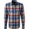 OLYMP Causal Modern Fit 4082/84/35 Hemd, Flanell, Multicolour kariert, Multicolour