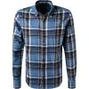 OLYMP Casual Modern Fit 4092/84/15 Hemd, Baumwolle, Blau-rot kariert, Blau-braun-rot