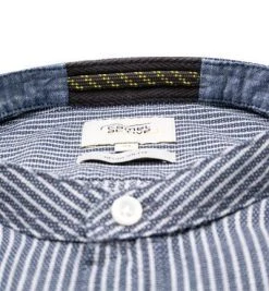 camel active Hemd 409126/6S06/47 Regular Fit, Baumwolle, Nachtblau gestreift, Nachtblau -hemdenverkauf 377814 norm2