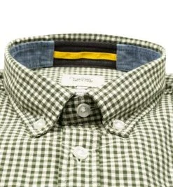 camel active Hemd 409112/6S02/38 Regular Fit, Baumwolle, Grün kariert, Grün -hemdenverkauf 377817 norm2