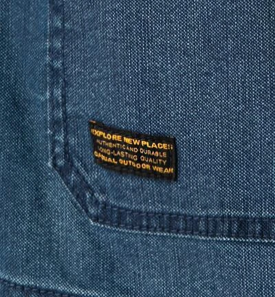 camel active Overshirt 442930/6815/46 Regular Fit, Baumwolle, Indigo meliert, Indigo 4 camel active Overshirt 442930/6815/46 Regular Fit, Baumwolle, Indigo meliert, Indigo – Bild 4