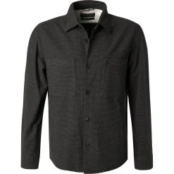 Marc O'Polo Overshirt 129 0365 42254/D91 Baumwolle, Steingrau