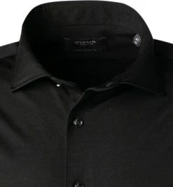 OLYMP Signature Tailored Fit 8504/84/68 Hemd, Schurwoll-Jersey, Schwarz -hemdenverkauf 377904 norm2