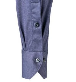 Stenströms Hemd 840000/8270/160 Jersey, Indigo meliert, Indigo -hemdenverkauf 378060 norm3