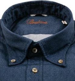 Stenströms Hemd 675261/8280/160 Fitted body, Baumwolle, Jeansblau meliert, Jeansblau -hemdenverkauf 378065 norm2