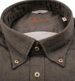 Stenströms Hemd 675261/8280/290 Fitted body, Baumwolle, Braun meliert, Braun 6 Stenströms Hemd 675261/8280/290 Fitted body, Baumwolle, Braun meliert, Braun -hemdenverkauf 378066 norm2